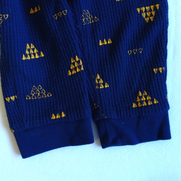 old navy thermal waffle knit joggers pants 6-12 months baby - Picture 3 of 6